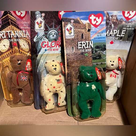 Ty Other - Ty mini beanie babies McDonald’s 4 collection
